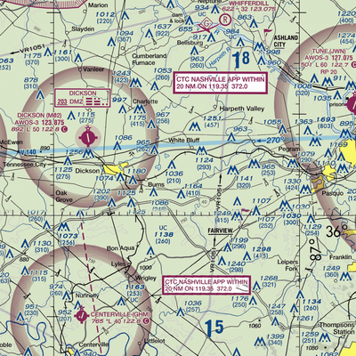 Dripping Springs Farm Airport (6TN9) VFR Sectional  Gaming Mouse Pad