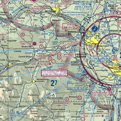 West Township Airport (6NY4) VFR Sectional  Gaming Mouse Pad