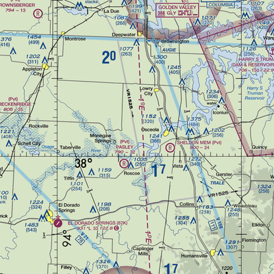 Wixted Airport (6MO4) VFR Sectional  Gaming Mouse Pad