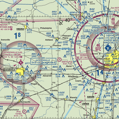 Smith Restricted Landing Area (6LL5) VFR Sectional  Gaming Mouse Pad