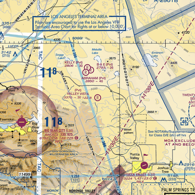 Valley Vista Airport (6CA5) VFR Sectional  Gaming Mouse Pad