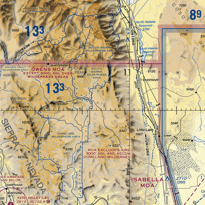 Porter Ranch Airport (68CN) VFR Sectional  Gaming Mouse Pad