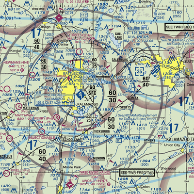 East Lake Airport (66MI) VFR Sectional  Gaming Mouse Pad