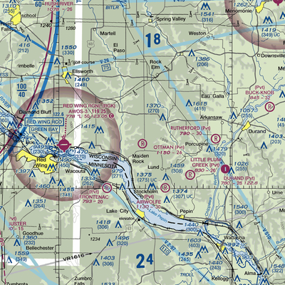 Ottman Landing Airport (5WN9) VFR Sectional  Gaming Mouse Pad