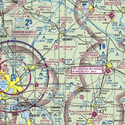 Der Schwarzwald Airport (5WI3) VFR Sectional  Gaming Mouse Pad