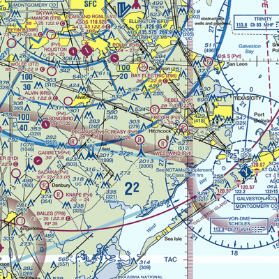 Creasy Airport (5TA5) VFR Sectional  Gaming Mouse Pad