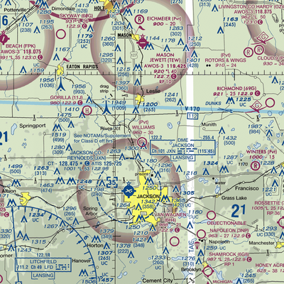 Williams Field (5MI7) VFR Sectional  Gaming Mouse Pad