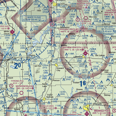 Anderson Airport (5MI4) VFR Sectional Mouse Pad