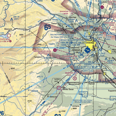 Wilkinson Ranch Airport (55WA) VFR Sectional  Gaming Mouse Pad