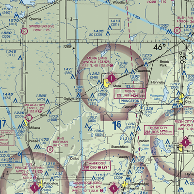 Conley Field (55MN) VFR Sectional  Gaming Mouse Pad