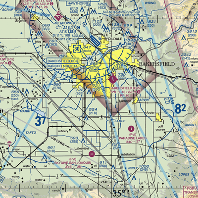 Costerisan Farms Airport (55CL) VFR Sectional  Gaming Mouse Pad