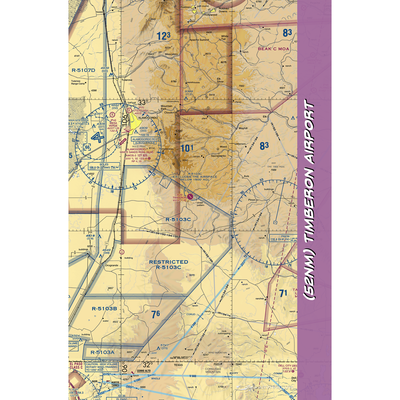 Timberon Airport (52NM) VFR Sectional Notebook