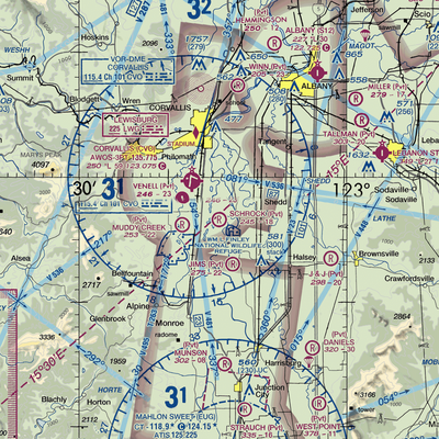 Schrock Airport (4OR4) VFR Sectional Samsung Case