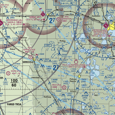 Coot Landing Airport (4MN2) VFR Sectional  Gaming Mouse Pad