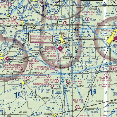 Ranken Airport (4LL0) VFR Sectional  Gaming Mouse Pad