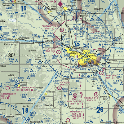 Witcombe Field (4IA7) VFR Sectional  Gaming Mouse Pad