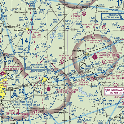 Reinoehl Field (49II) VFR Sectional  Gaming Mouse Pad