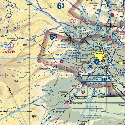 West Valley Airport (48WA) VFR Sectional  Gaming Mouse Pad