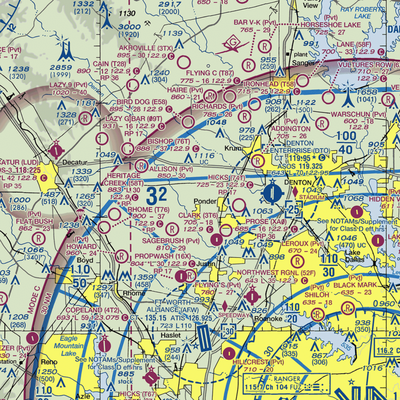 Deussen Field (45TE) VFR Sectional  Gaming Mouse Pad