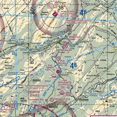 Big Hill Airport (44VA) VFR Sectional Samsung Case