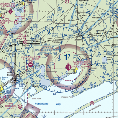 Kubecka Aviation Airport (3XS1) VFR Sectional  Gaming Mouse Pad