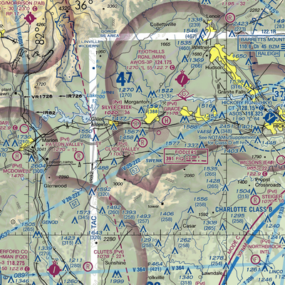 Clyde Valley Airport (3NC0) VFR Sectional  Gaming Mouse Pad