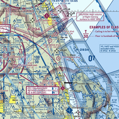 Tradewinds Aerodrome (3FD6) VFR Sectional  Gaming Mouse Pad