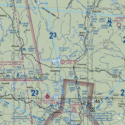 Huber Airport (39MI) VFR Sectional Samsung Case