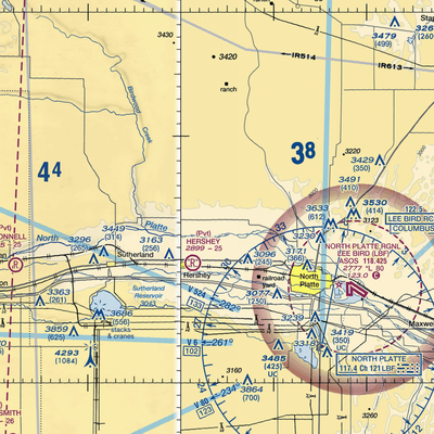 Evans Ranch Airport (34NE) VFR Sectional  Gaming Mouse Pad