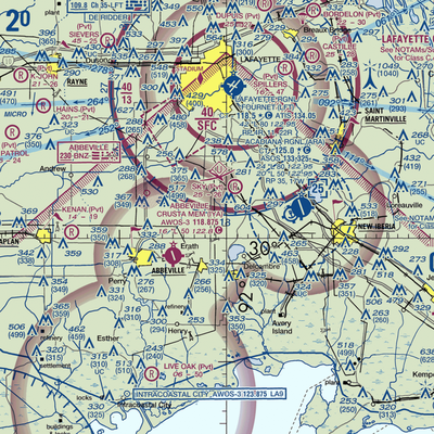 Coastal Ridge Airpark (34LS) VFR Sectional  Gaming Mouse Pad