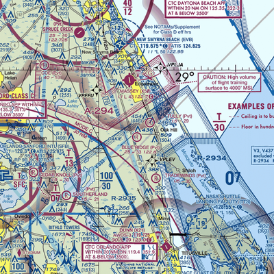 Blue Ridge Flightpark Airport (34FD) VFR Sectional  Gaming Mouse Pad