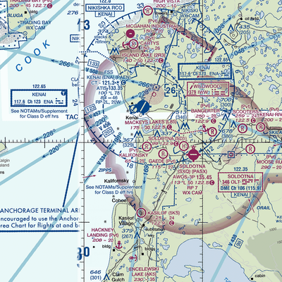 Doyle Estates Airport (30AK) VFR Sectional  Gaming Mouse Pad