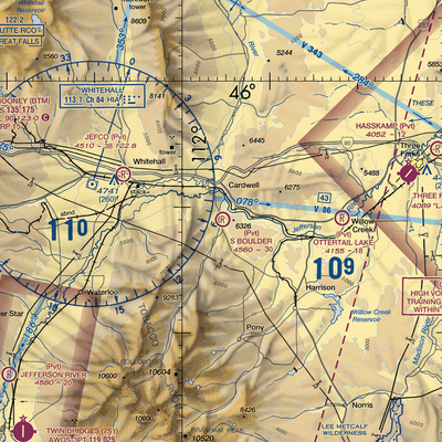 South Boulder Airport (2MT8) VFR Sectional  Gaming Mouse Pad