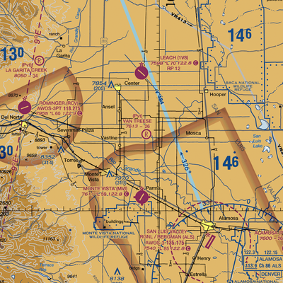 Mc Cullough Airport (02CO) VFR Sectional  Gaming Mouse Pad