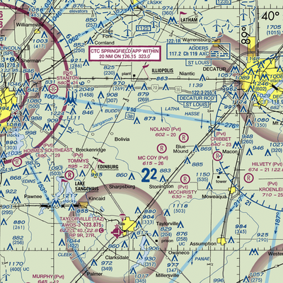 Hardy Airport (05IS) VFR Sectional  Gaming Mouse Pad