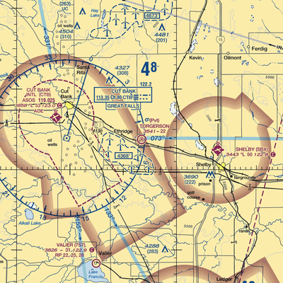 Torgerson Airport (06MT) VFR Sectional  Gaming Mouse Pad