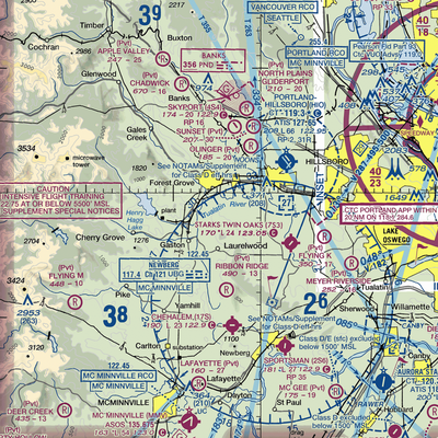 Hayden Mountain Airport (06OR) VFR Sectional  Gaming Mouse Pad