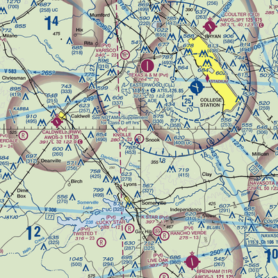 Knolle Ranch Airport (08XA) VFR Sectional  Gaming Mouse Pad