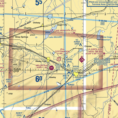 Cottonwood Field (09CO) VFR Sectional  Gaming Mouse Pad