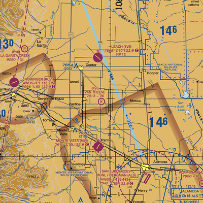 Van Treese Airport (0CO9) VFR Sectional  Gaming Mouse Pad