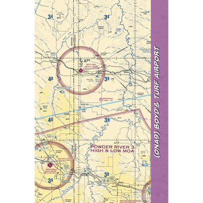 Boyd's Turf Airport (0NA9) VFR Sectional Notebook