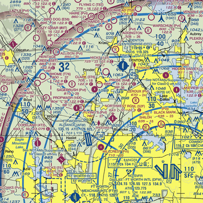 Dooley Airport (0TS1) VFR Sectional  Gaming Mouse Pad