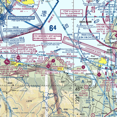 Rucilla's Roost Airport (0WN0) VFR Sectional  Gaming Mouse Pad