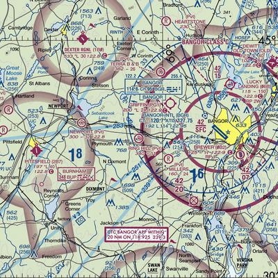 Ring Hill Airport (14ME) VFR Sectional  Gaming Mouse Pad