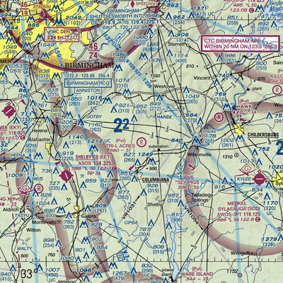 Tri-L Acres Airport (1AL2) VFR Sectional  Gaming Mouse Pad