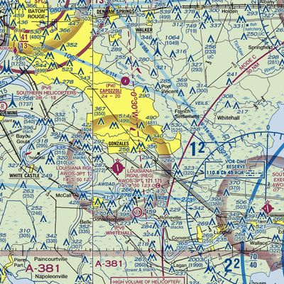 Cal Mire Field (1LS0) VFR Sectional  Gaming Mouse Pad