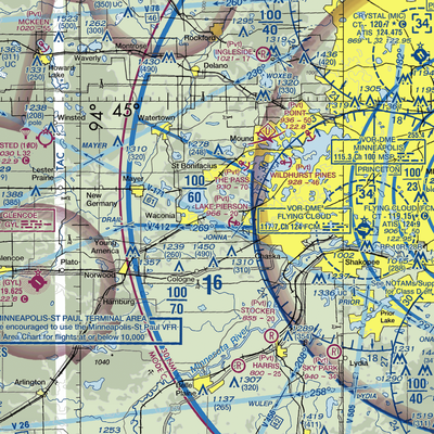 Molnau Airpark (1MN5) VFR Sectional  Gaming Mouse Pad