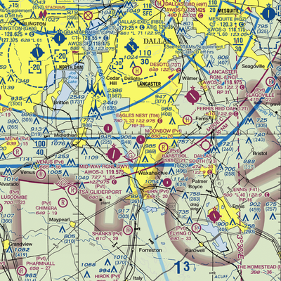 O'Brien Airpark (25XS) VFR Sectional  Gaming Mouse Pad