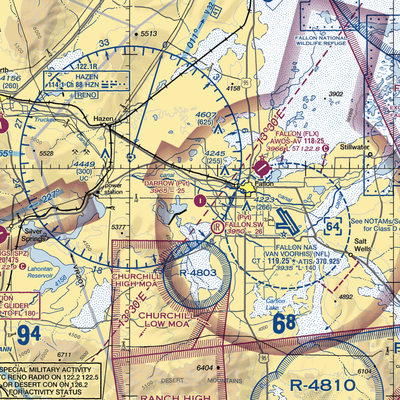 Darrow Field (26NV) VFR Sectional  Gaming Mouse Pad