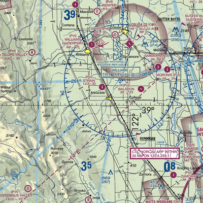 Mc Cabe Ranch Airport (2CL2) VFR Sectional  Gaming Mouse Pad